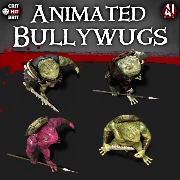 Animated Bullywugs